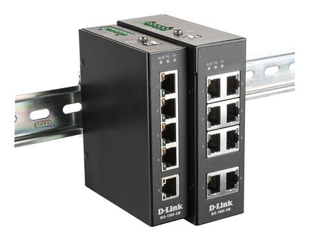 D-LINK 8 Port Unmanaged Switch with 8 x 10/100 BaseT(X) ports (DIS-100E-8W)