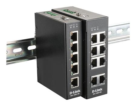 D-LINK 5 Port Unmanaged Switch with 5 x 10/100 BaseT(X) ports (DIS-100E-5W)