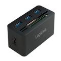 LOGILINK - USB 3.0 Hub with All-in-One Card Reader