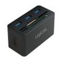 LOGILINK - USB 3.0 Hub with All-in-One Card Reader (CR0042)