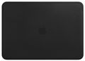 APPLE Leather Sleeve Sort, til MacBook Pro 13''