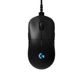 Logitech Gaming Mouse G Pro - Mus - høyre- og venstrehåndet - optisk - trådløs - LIGHTSPEED - USB trådløs mottaker (910-005272)