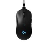 Logitech Gaming Mouse G Pro - Mus - høyre- og venstrehåndet - optisk - trådløs - LIGHTSPEED - USB trådløs mottaker (910-005272)