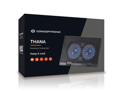 CONCEPTRONIC Thana Notebook Cooling Pad, (THANA 02B)