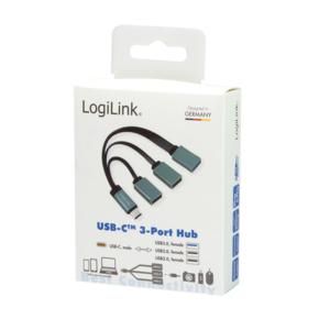 LOGILINK LOGILINK- USB-C hub, 3-Port (UA0315)
