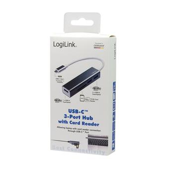 LOGILINK USB 3.2 Gen1 Hub, 3-port,  (UA0305)