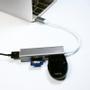 LOGILINK USB-C 3-port HUB mit Kartenleser (UA0305)