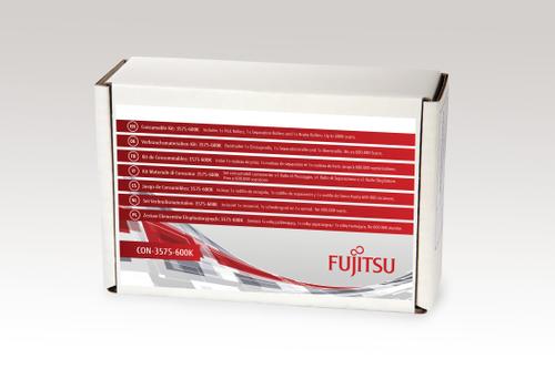 FUJITSU Fujitsu/ PFU Consumable Kit: 3575-600K 1 Pack: For fi-6400, fi-6800. Includes 1x Pick Rollers, 1x Separation Rollers and 1x Brake Rollers. Estimated Life: Up to 600K scans. (CON-3575-600K)