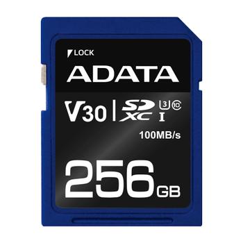 A-DATA ADATA UHS-I U3 V30S 256GB SDXC R/W: 95/60 (ASDX256GUI3V30S-R)