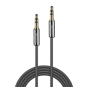 LINDY 35321 audio cable 1 m 3.5mm Anthracite Factory Sealed (35321)