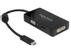 DELOCK Adapter USB Type-C™ Stecker > VGA / HDMI / DVI Buchse schwarz