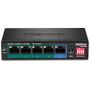 TRENDNET TPE-LG50 5-Port Gigabit Long Range PoE+ (TPE-LG50)