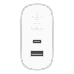 BELKIN 27W+12W USB-C/A Dual Home Charger Sil (F7U061VF-SLV)