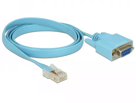 DELOCK 63341 serial cable Blue 1 m (63341)