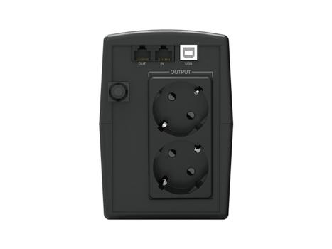 CONCEPTRONIC Zeus 650Va 360W Ups, Schuko (ZEUS01ES)