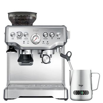 SAGE Appliances SES875 Espresso-Maschine The Barista Express, Edelstahl (SES875BSS2EEU1A)
