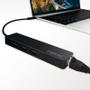 LOGILINK LOGILINK- USB-C hub, 3 ports + gigabit adapter, black (UA0313)