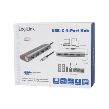 LOGILINK USB 3.2 Gen1 Hub, 4-port,  (UA0309)