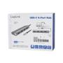 LOGILINK USB 3.1 HUB 4-port Type-C Aluminium grau (UA0309)