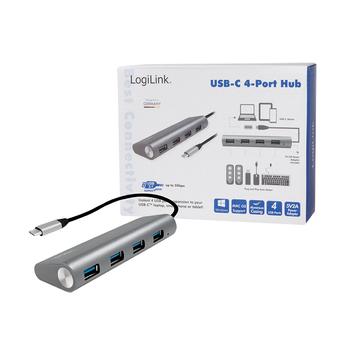 LOGILINK USB 3.2 Gen1 Hub, 4-port,  (UA0309)