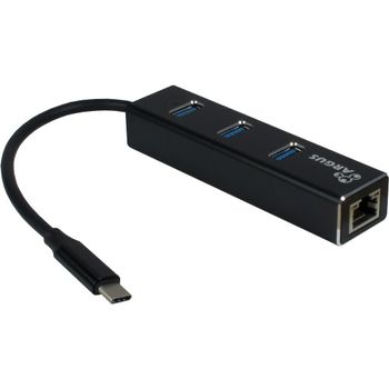 INTER-TECH ARGUS IT-410 USB 3.2 Gen 1 (3.1 Gen 1) Type-C 1000 Mbit/s Black (88885440)