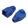 LOGILINK Modular RJ45 Plug Kabelschuh 6.5 mm blau 50 Stück (MP0066)