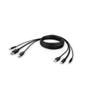 BELKIN MiniDP to DP KVM Combo Cable 6 (F1DN1CCBL-MP-6)