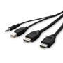 BELKIN Dual-Head DVI-D to HDMI KVM Combo Cable 10 (F1DN2CCBL-DH-10)