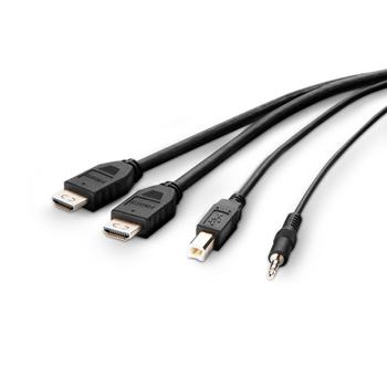 BELKIN Dual-Head HDMI to HDMI High Retention KVM Combo Cable 6 (F1DN2CCBL-HH-6)