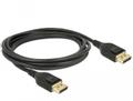 DELOCK DisplayPort cable 8K 60 Hz 3m DP 8K certified