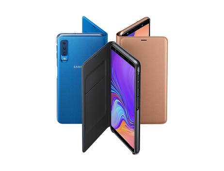 Samsung Wallet Cover EF-WA750 - lommebok for mobiltelefon (EF-WA750PFEGWW)