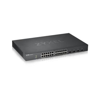 ZYXEL XGS1930-28 28 Port Smart Managed Switch 24x Gigabit Copper and 4x 10G SFP+ hybird mode standalone or NebulaFlex Cloud (XGS1930-28-EU0101F)