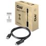 CLUB 3D Display Port 1.4 Cable Male to HDMI 2.0b Male 4K 60HZ HDR 2Meters (CAC-1082)