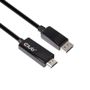 CLUB 3D Club3D Displayport 1.4 til HDMI 2.0 2m, 4K60Hz, 21.6Gbps, Male/Male (CAC-1082)