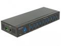 DELOCK External Industry Hub 10xUSB 3.0 Type-A with 20kV ESD protection