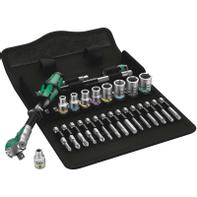 Wera 8100 SA 6 Zyklop Speed - 1/4" hurtigskrallesett - 28 deler