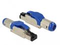 DELOCK RJ45 Plug field assembly Cat.8 metal
