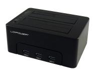 LC POWER Storage Drive Docking Station  (LC-DOCK-U3-HUB)