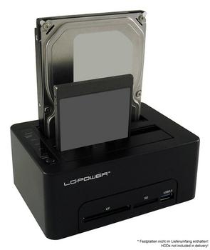 LC POWER LC-DOCK-U3-CR HDD docking station CF/SD card r (LC-DOCK-U3-CR)