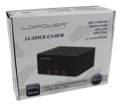 LC POWER LC-DOCK-U3-HUB HDD docking station (LC-DOCK-U3-HUB)