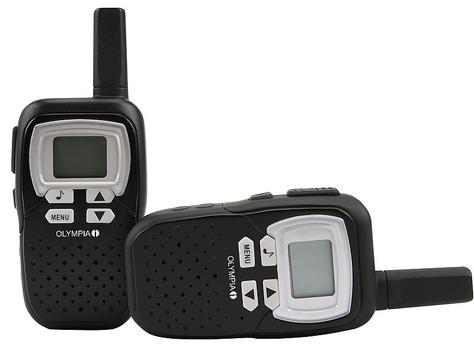 OLYMPIA PMR 1208, Professional mobile radio (PMR), 8 kanaler, 446 Mhz, 8000 m, LCD, AAA (5392)