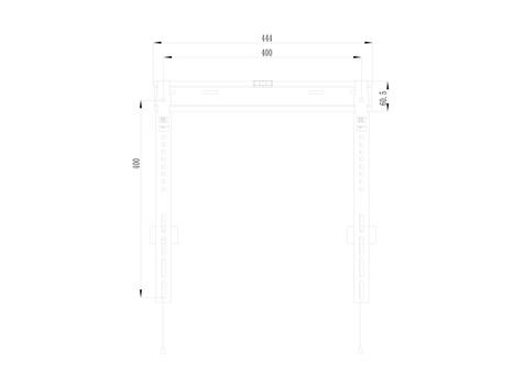 EQUIP 32"-55" Fixed Tv Wall Mount  (650363)