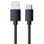 REALPOWER Lade/Datenkabel USB-C 0,6m schwarz