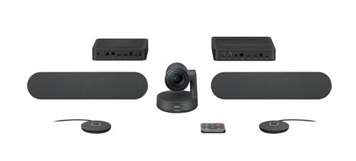LOGITECH RALLY PLUS- BLACK - EMEA  IN (960-001242)