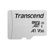 TRANSCEND 300S, 8 GB, MicroSDHC, Klasse 10, NAND, 95 MB/s, Sølv