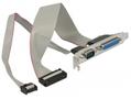 DELOCK Slotblech - Parallel 1 x Port + Seriell 1 x Port ca. 30 cm Belegung 1 1