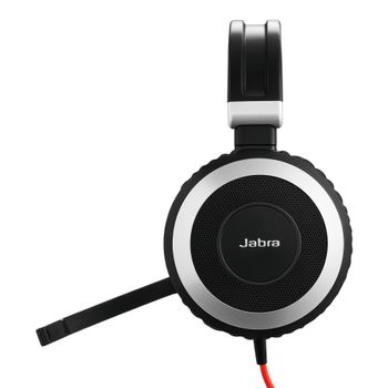 JABRA a Evolve 80 UC stereo - Headset - full size - wired - active noise cancelling (7899-829-289)