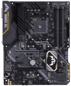 ASUS AMD B450 ATX gaming motherboard with Aura Sync RGB LED lighting DDR4 3533MHz support Dual M.2 and native USB 3.1 Gen 2 (90MB10C0-M0EAY0)