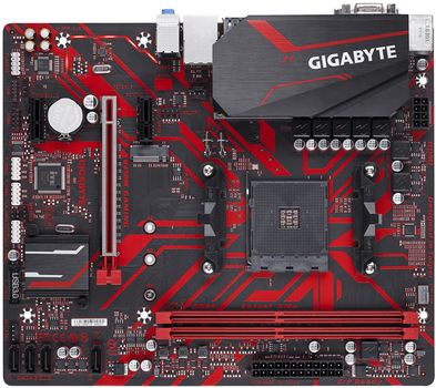 GIGABYTE B450M GAMING AM4 B450 MATX SND+GLN+U3.1+M2 SATA 6GB/S DDR4  IN CPNT (B450M Gaming)
