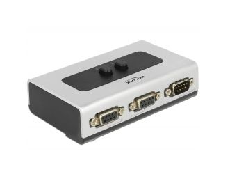 DELOCK Serial Switch RS-232 / RS-422 / RS-485 2-port manual (87729)